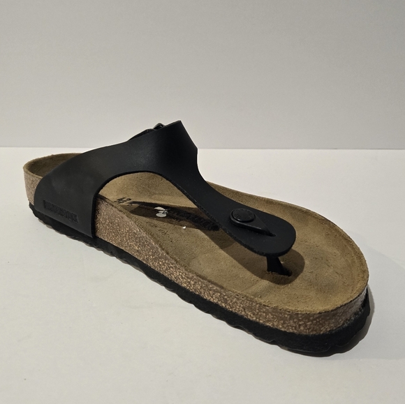 Birkenstock Gizeh Men's Black Buckle Sandals 9 - Picture 13 of 15